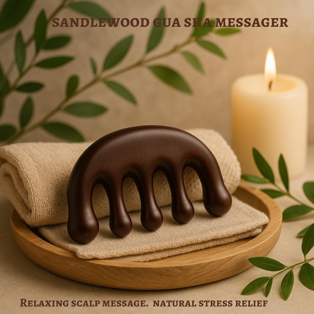 Sandalwood gua sha