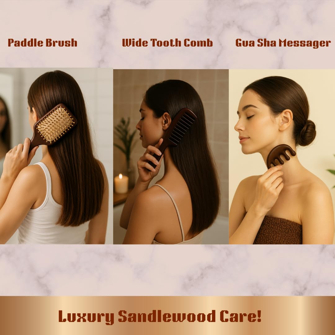 Eco-Friendly Hair Care Set! — Luxury Sandalwood Care Ritual